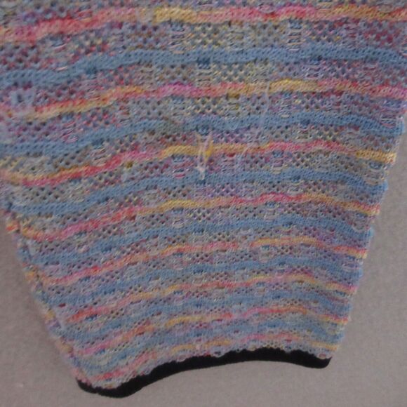 Exclusively Misook Sweater Cardigan  Large Rainbow Colorful Career‎ Church - Picture 14 of 16